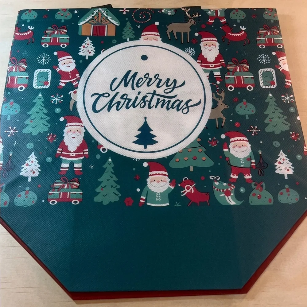 Festive Christmas Gift Bags Set 8 Total Small and Medium